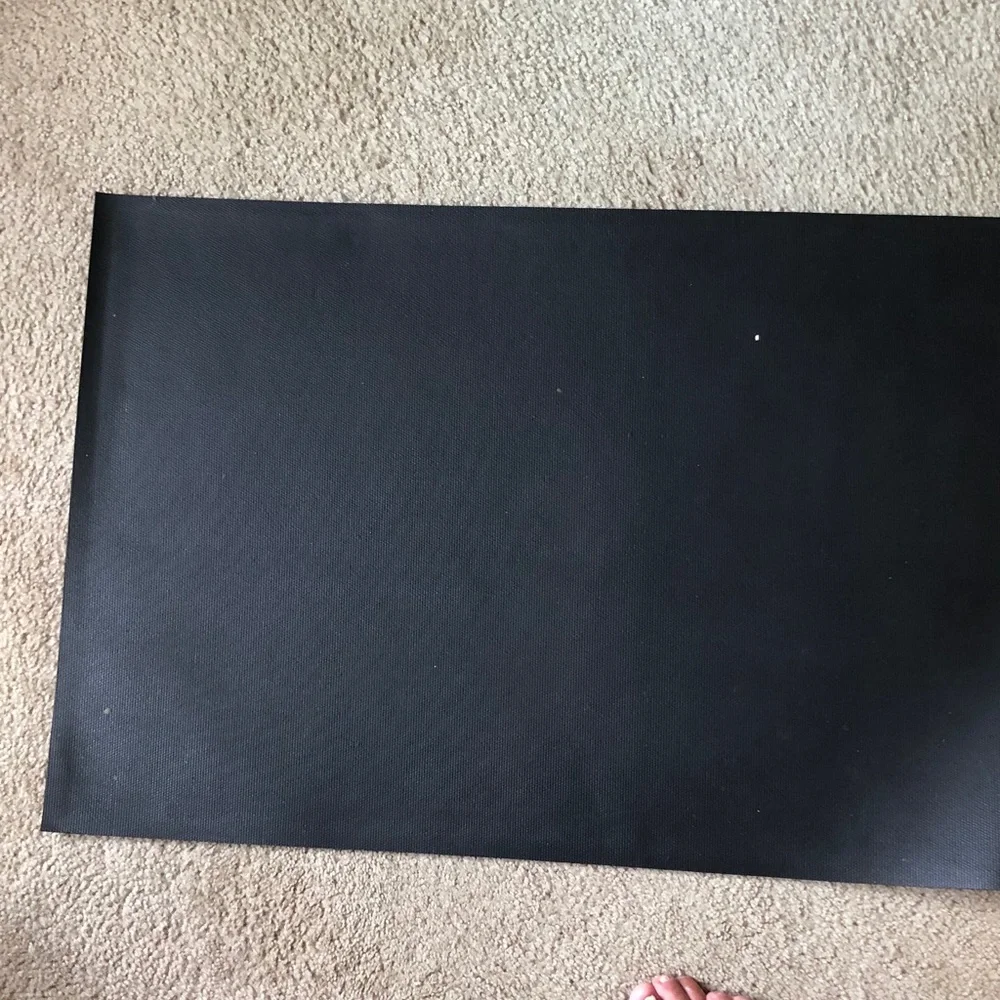 Michigan Block M Doormat in Navy and Maize